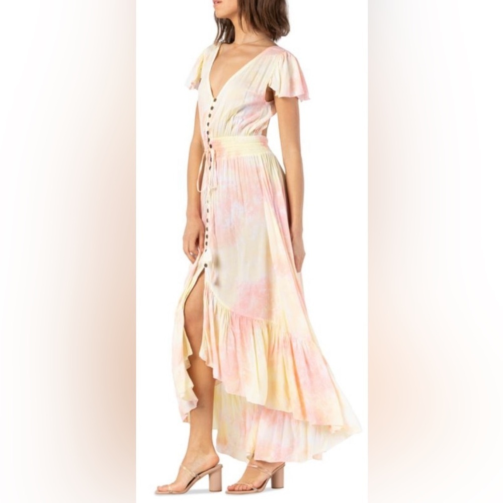 Tiare Hawaii New Moon High Low Beach Dress Women  Fairy Vacation Elegant Coastal